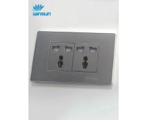 Bộ ổ cắm 3 chấu 10A/250V - INX-006