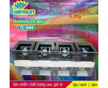 Domino khối fit đen 60A TC-60 Winsun