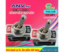 ANV Công tắc gạt sắt ANV ON-OFF 2 chân TS2-11B Winsun