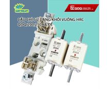 Cầu Chì Sứ Dạng Khối Vuông HRC QDQ 200,250A& Đế