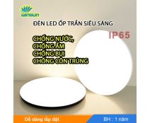 Đèn led ốp trần siêu sáng 20W 30W 40W 50W 60W chống thấm nước