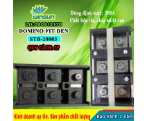 Domino khối fit đen 150A STB-200 Winsun