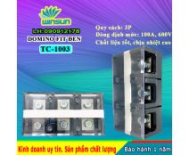 Domino khối fit đen 100A TC-100 Winsun