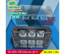 Domino khối fit đen 45A TB-45 Winsun