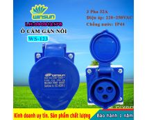 Ổ cắm gắn nổi 3 pha 16A, 32A Winsun