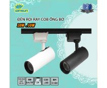 Đèn rọi ray COB ống bơ 20W, 30W