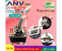 ANV Công tắc gạt sắt ANV ON-OFF-ON 6 chân TS2-23B Winsun