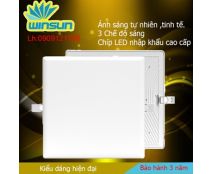 Đèn ốp trần không viền vuông 3 chế độ màu MB034 36W Winsun 