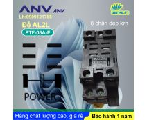 ANV Đế timer relay ANV PTF 08A-E 8 chân dẹp lớn Winsun