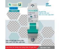 Cầu dao Aptomat an toàn MCB Tengen TGB1N-63 1 Pha 6A - 63A Winsun