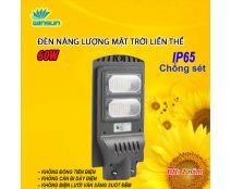 Đèn Năng Lượng Mặt Trời Liền Thể Chống Nước IP 67 60W