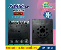 ANV Đế timer relay ANV P3G-08 8 chân tròn Winsun