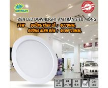 Đèn Led downlight âm trần siêu mỏng 24W 