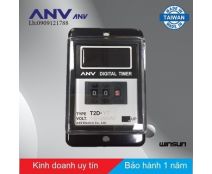 Timer điện tử 2 số mặt tủ ANV T2D - YT 24~240 VAC Winsun